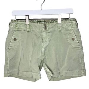 Gramicci Womens’ Hiking Shorts Pockets Cotton Vintage Y2K Light Olive Green 6